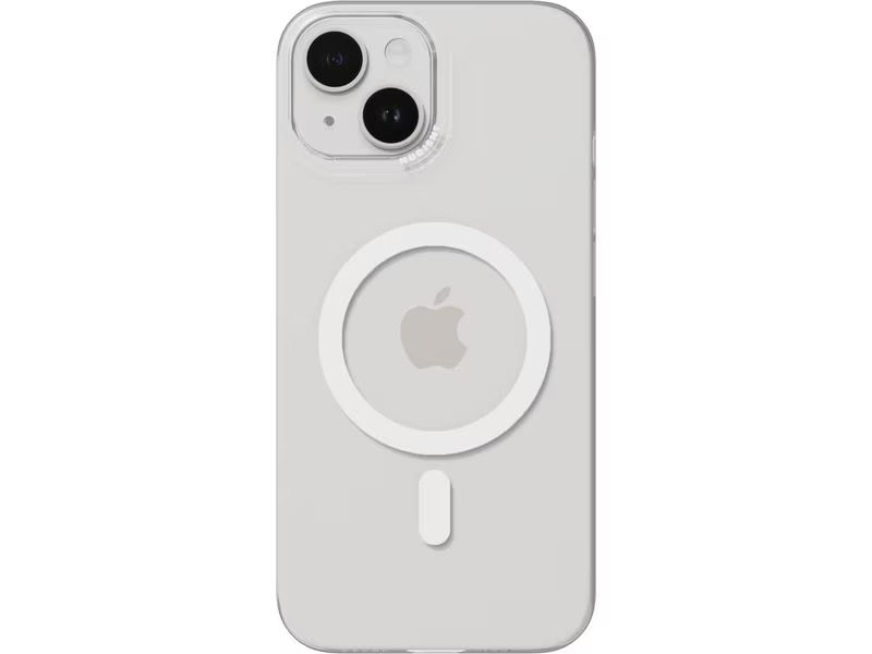 Nudient Back Cover Thin MagSafe iPhone 15 Transparent