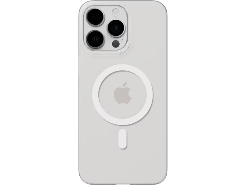 Nudient Back Cover Thin MagSafe iPhone 15 Pro Max Transparent
