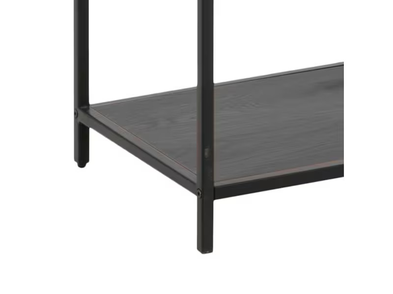 AC Design Regal Seaford 114 x 35 x 185 cm, Schwarz