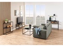 AC Design Konsolentisch Newcastle 100 x 35 x 79 cm, Schwarz