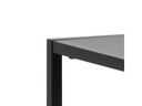 AC Design Konsolentisch Newcastle 100 x 35 x 79 cm, Schwarz