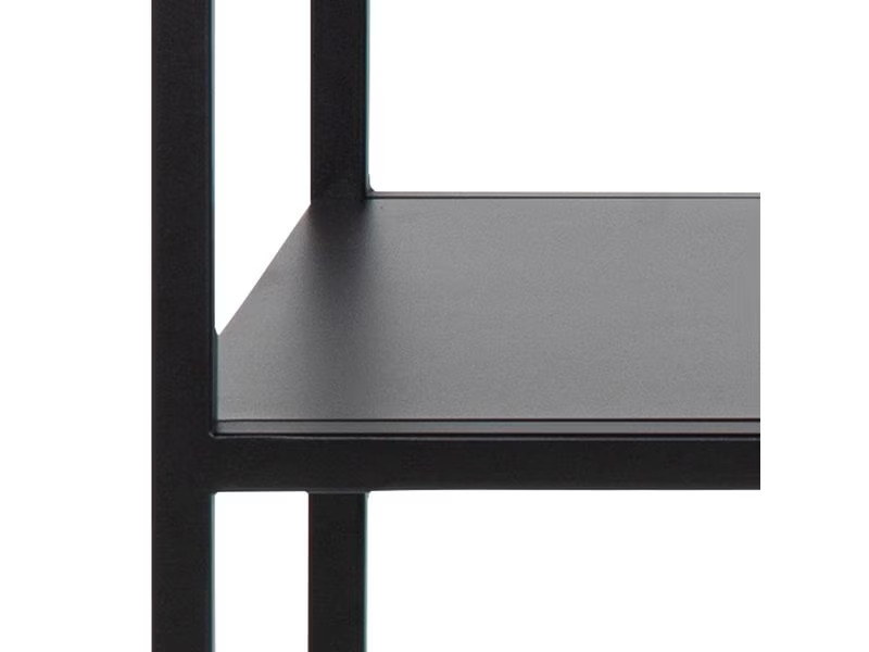AC Design Konsolentisch Newcastle 100 x 35 x 79 cm, Schwarz
