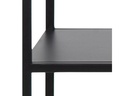 AC Design Konsolentisch Newcastle 100 x 35 x 79 cm, Schwarz