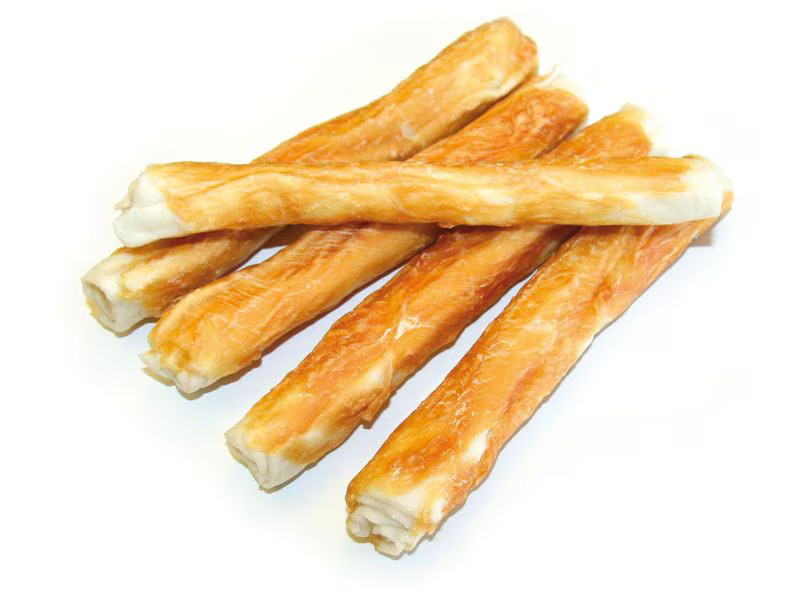 SwissDog Kausnack Leckerrolle im Pouletmantel 100 g