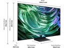 Samsung TV QE65S90D ATXZU 65, 3840 x 2160 (Ultra HD 4K), OLED