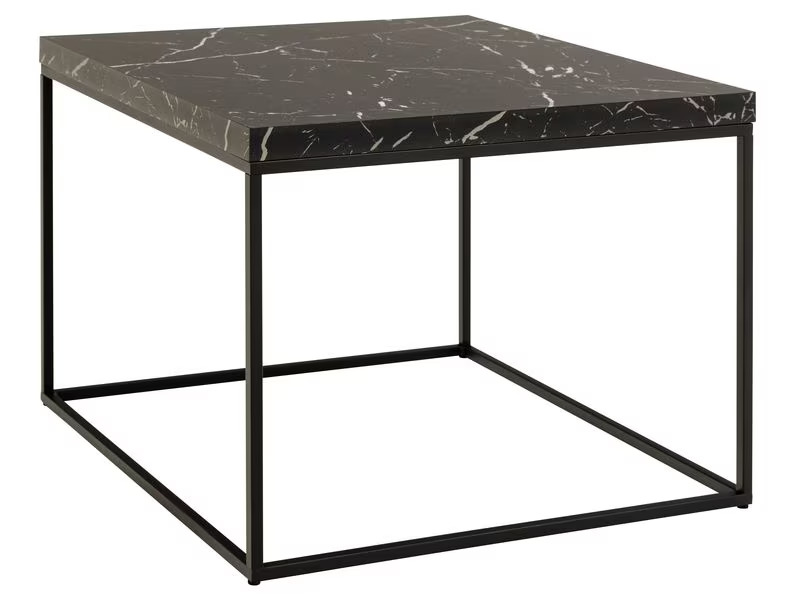 AC Design Couchtisch Barossa 60 x 60 x 45 cm, Schwarz