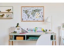 Zeller Present Magnet Memobord Weltkarte