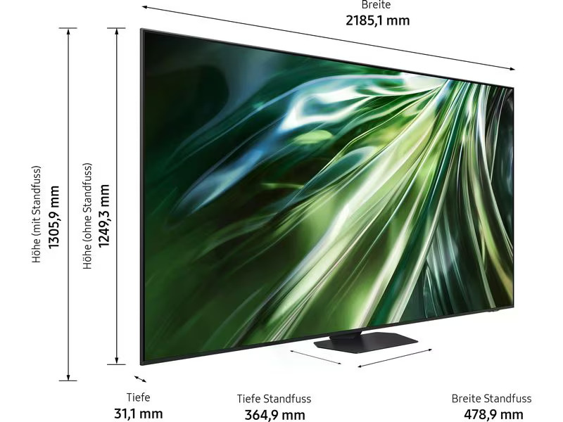 Samsung TV QE98QN90D ATXXN 98, 3840 x 2160 (Ultra HD 4K), QLED