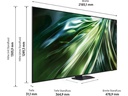 Samsung TV QE98QN90D ATXXN 98, 3840 x 2160 (Ultra HD 4K), QLED