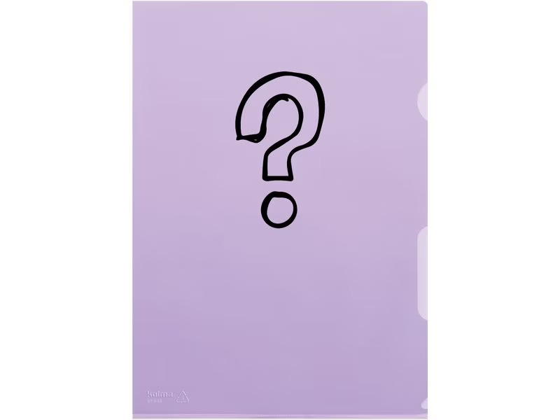 Kolma Sichthülle Fashion Symbole A4, assortiert, 10 Stück