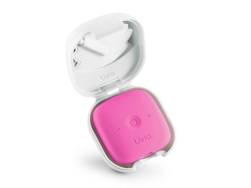 Livia Lösung für Menstruationsbeschwerden Pink