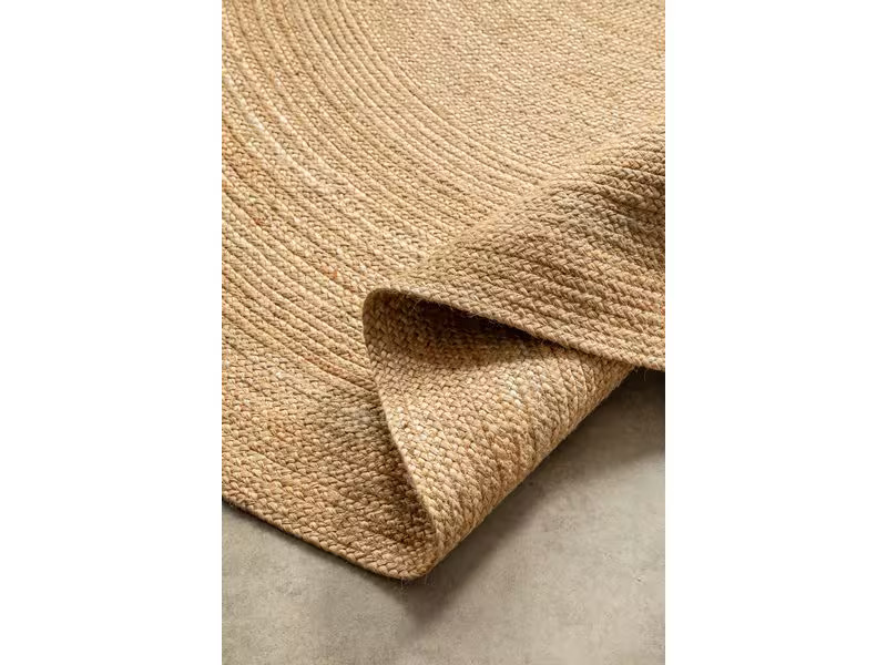 Hanse Home Teppich Rangpur 100 cm x 100 cm, Goldbraun