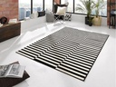 Hanse Home Teppich Panel 120 cm x 170 cm, Crème/Schwarz