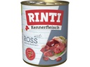 Rinti Nassfutter Kennerfleisch pur Dose Ross, 12 x 800 g