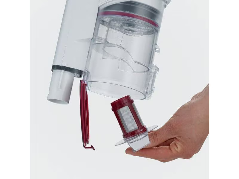 Severin Akku-Hand- und Stielsauger HV 7152 Rot/Weiss