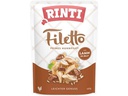 Rinti Nassfutter Filetto Huhn + Lamm in Jelly, 24 x 100 g