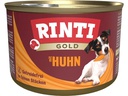 Rinti Nassfutter Dose Gold mit Huhn, 12 x 185 g