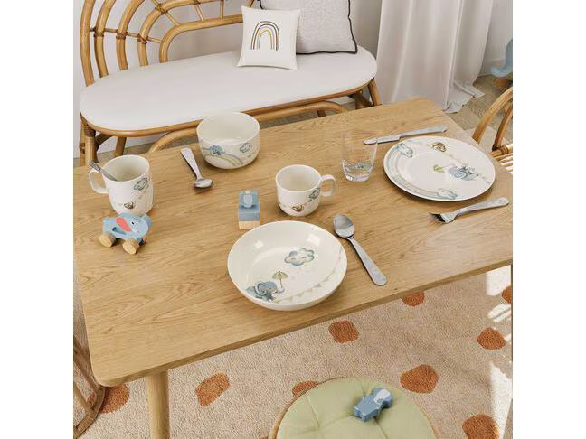 Villeroy &amp; Boch Kinderbesteckset Walk Elephant 4-teilig, Silber