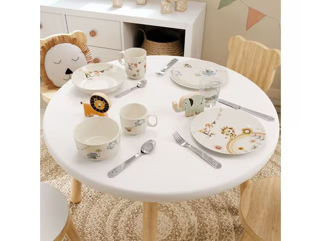 Villeroy &amp; Boch Kinderbesteckset Walk Elephant 4-teilig, Silber