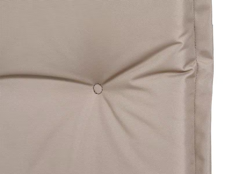 COCON Stuhlauflage Hochlehner Outdoor 118 x 50 cm, Beige, 2er-Set