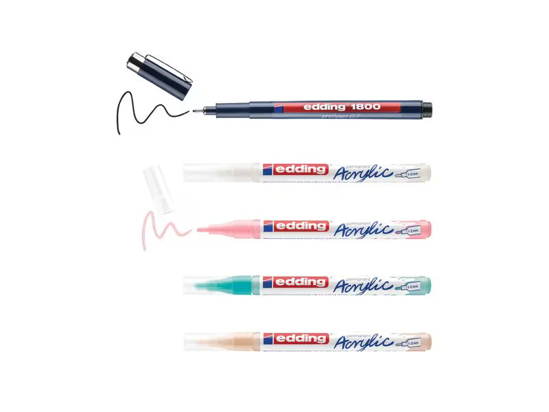 edding Acrylmarker Komplettes Manga Stifte Set