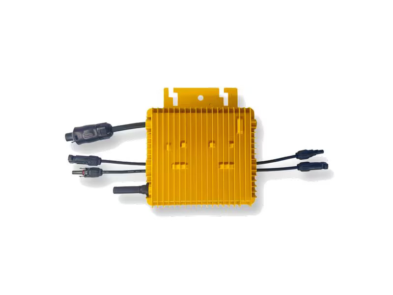autosolar Solaranlage Balkonkraftwerk 1600W, Holzoptik