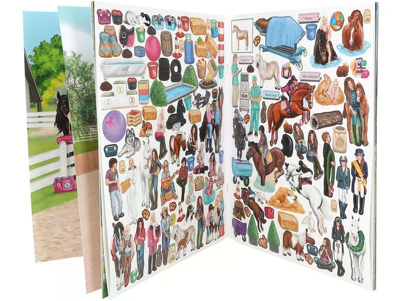 Depesche Stickerbuch Pferde Miss Melody 24 Seiten