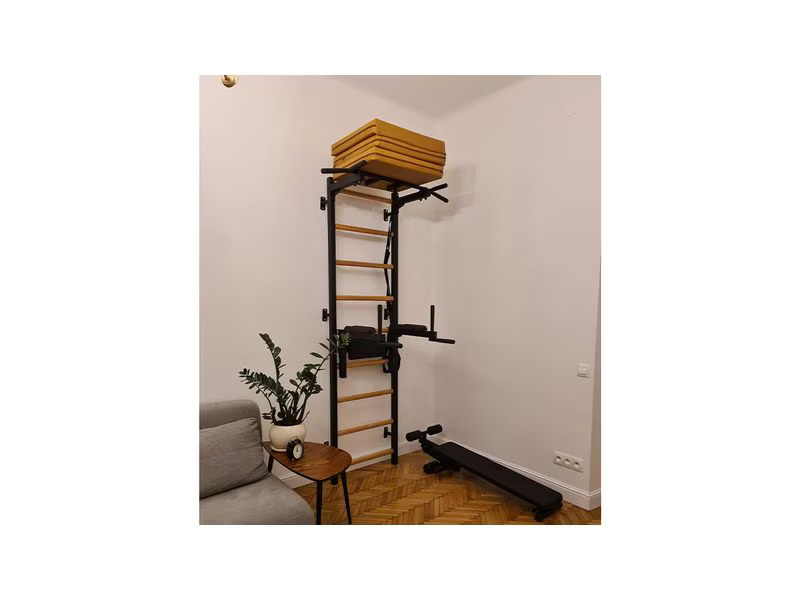 BenchK Gymnastikmatte klappbar, Braun