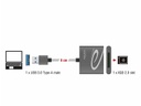 Delock Card Reader Extern USB-A für XQD-2.0-Speicherkarten