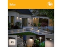 Paulmann Solar LED Aussenwandleuchte Ronas, Dunkelgrau