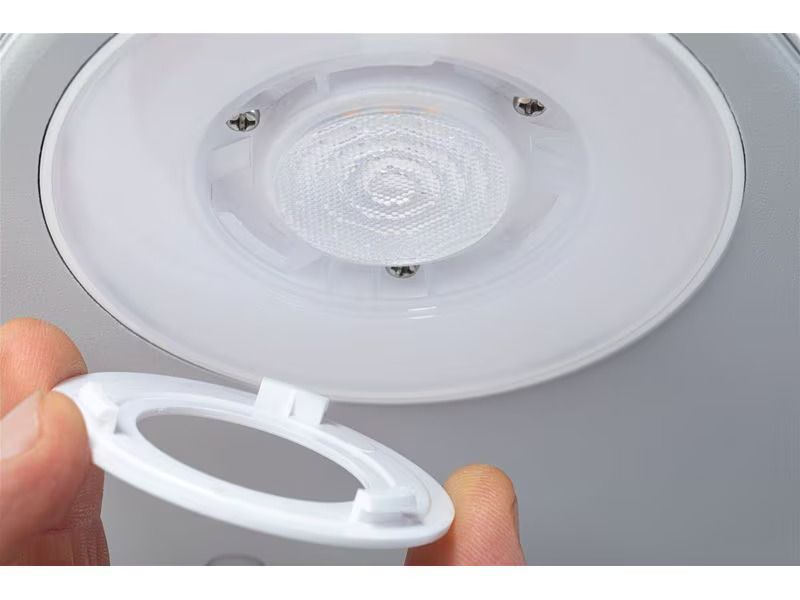 Paulmann LED Aussenwandleuchte Silma Bewegungsmelder Weiss