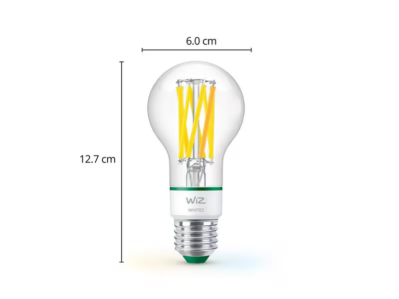 WiZ E27 Tunable White Ultra-Efficient Clear WiFi