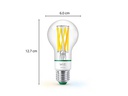 WiZ E27 Tunable White Ultra-Efficient Clear WiFi