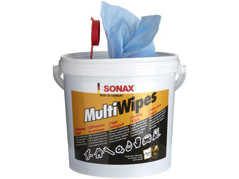 Sonax MultiWipes, Reinigungstücher, Eimer 72 Stück