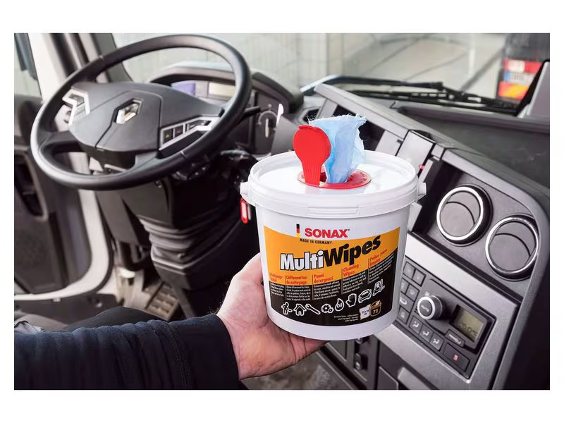 Sonax MultiWipes, Reinigungstücher, Eimer 72 Stück