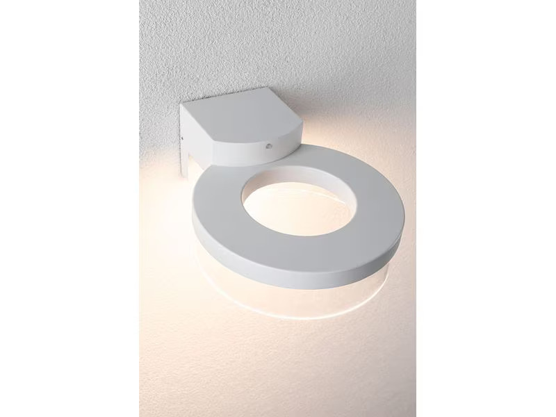 Paulmann LED Aussenwandleuchte Capea Bewegungsmelder Weiss