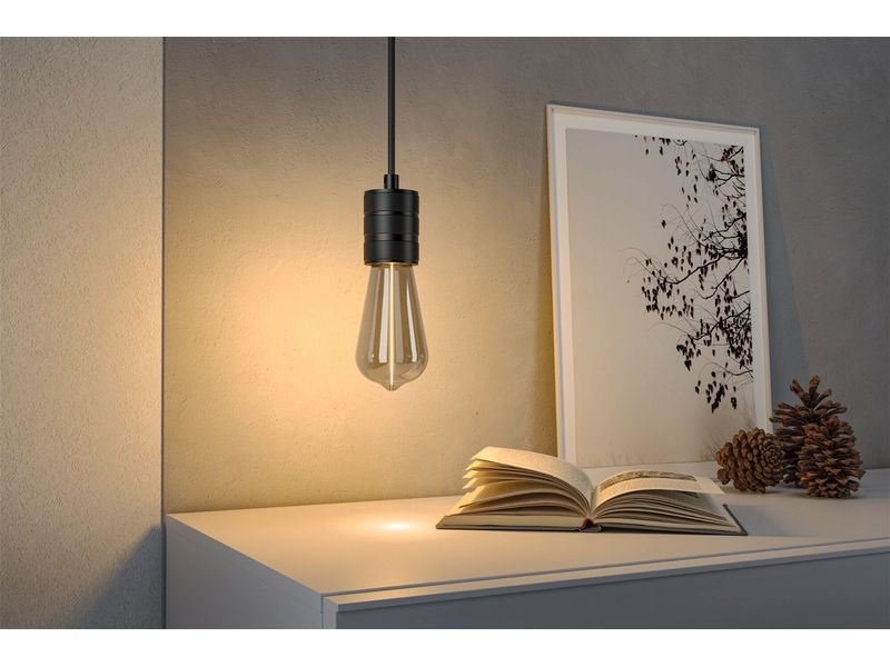 Paulmann Floating Shine LED Kolben E27 2.8W 1800K Rauchglas