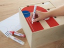 edding Acrylstift Set mit 5 Teilen