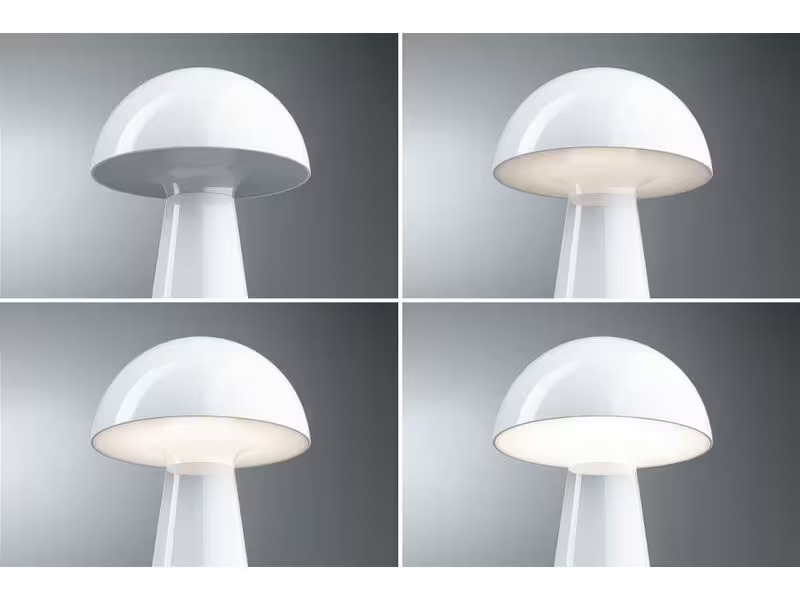 Paulmann Akkuleuchte Onzo 3-Step-Dim IP44 2700K Weiss
