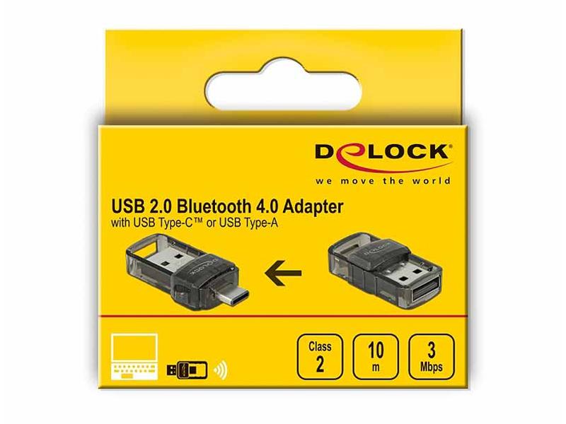 Delock USB-Bluetooth-Adapter 61002 2in1