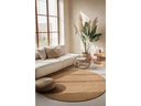 Hanse Home Teppich Rangpur 140 cm x 140 cm, Goldbraun