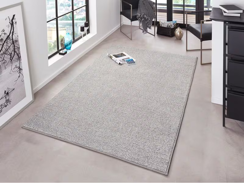 Hanse Home Teppich Pure 140 cm x 200 cm, Grau