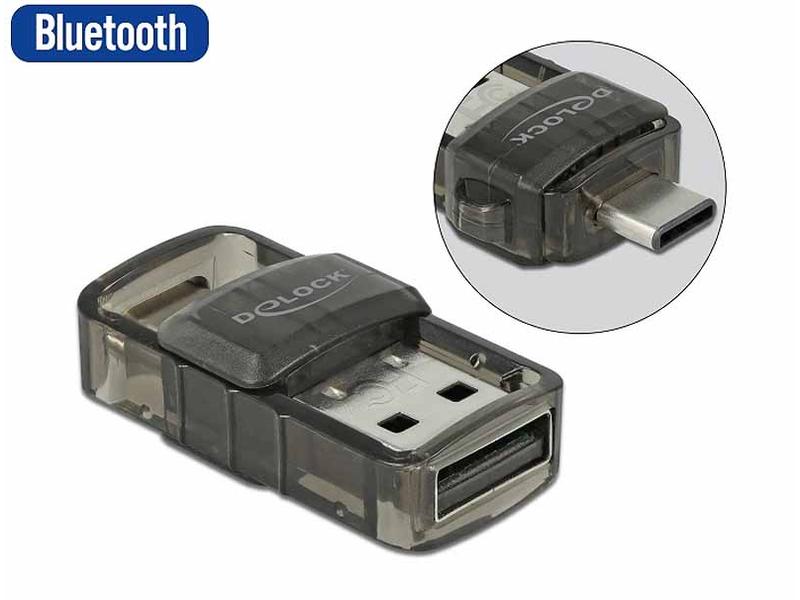 Delock USB-Bluetooth-Adapter 61002 2in1