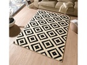 Hanse Home Teppich Diamond 120 cm x 170 cm, Crème/Schwarz