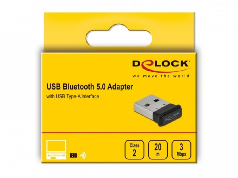 Delock USB-Bluetooth-Adapter 61014 61012 USB 1.1 - Bluetooth 5.0
