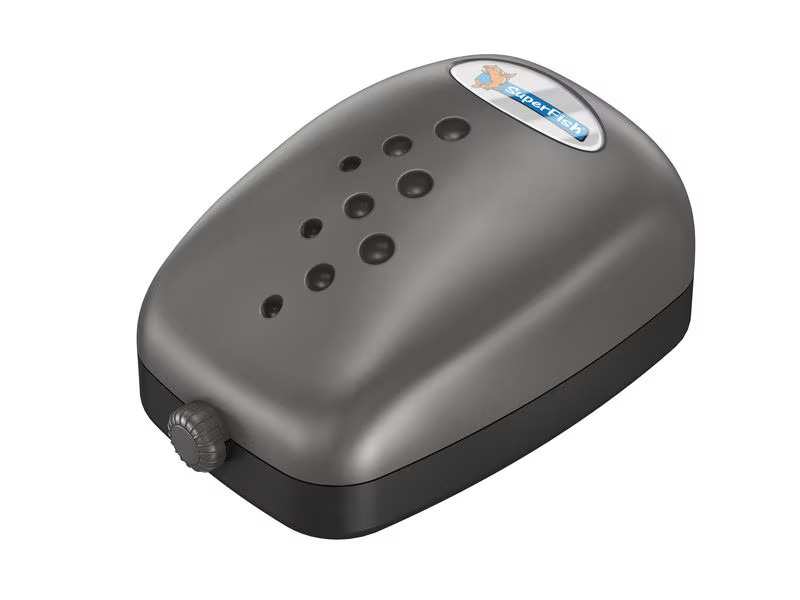 SuperFish Luftpumpe Air-Flow, 2 Ausgänge