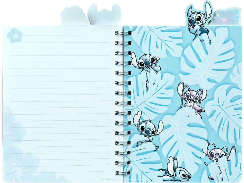Undercover Notizbuch Disney Lilo &amp; Stitch A5, Liniert, Blau