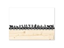 Trendform Tischset Swiss Tradition 7, 29.7 cm x 42 cm, Schwarz/Beige