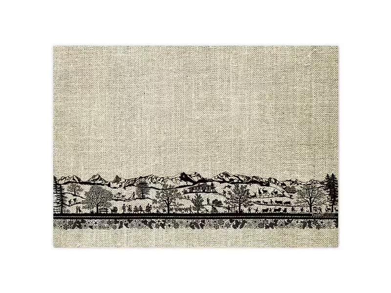 Trendform Tischset Swiss Tradition 3, 29.7 cm x 42 cm, Beige