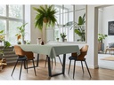d-c-table Tischdecke Sage Green 140 cm x 180 m, Sage Green